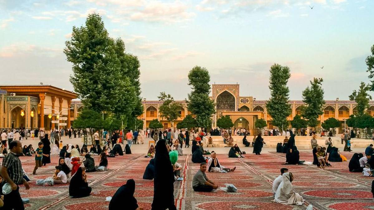 Shah-Cheragh-Moschee und Mausoleum in Shiraz | © Maja Lamme / Chamäleon Shah-Cheragh-Moschee und Mausoleum in Shiraz | © Maja Lamme / Chamäleon